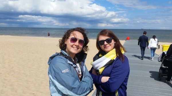 The Gdańsk end of the walk to Sopot