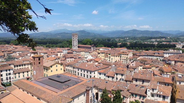 View over Lucca