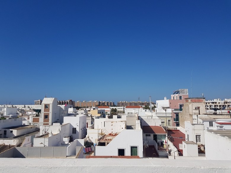 View over Olhao rooftops