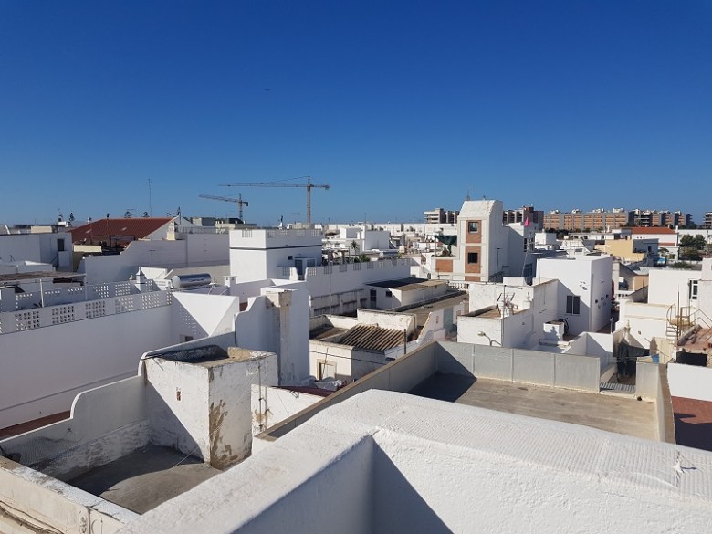 View over Olhao rooftops